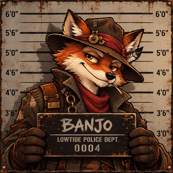 Banjo dossier plate