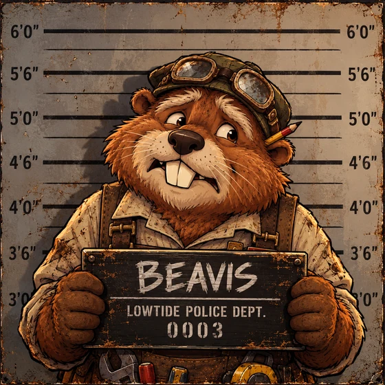 Beavis dossier plate