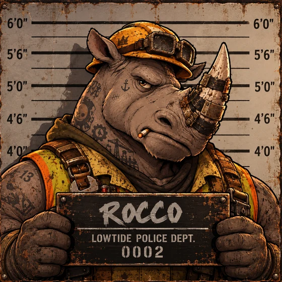 Rocco dossier plate
