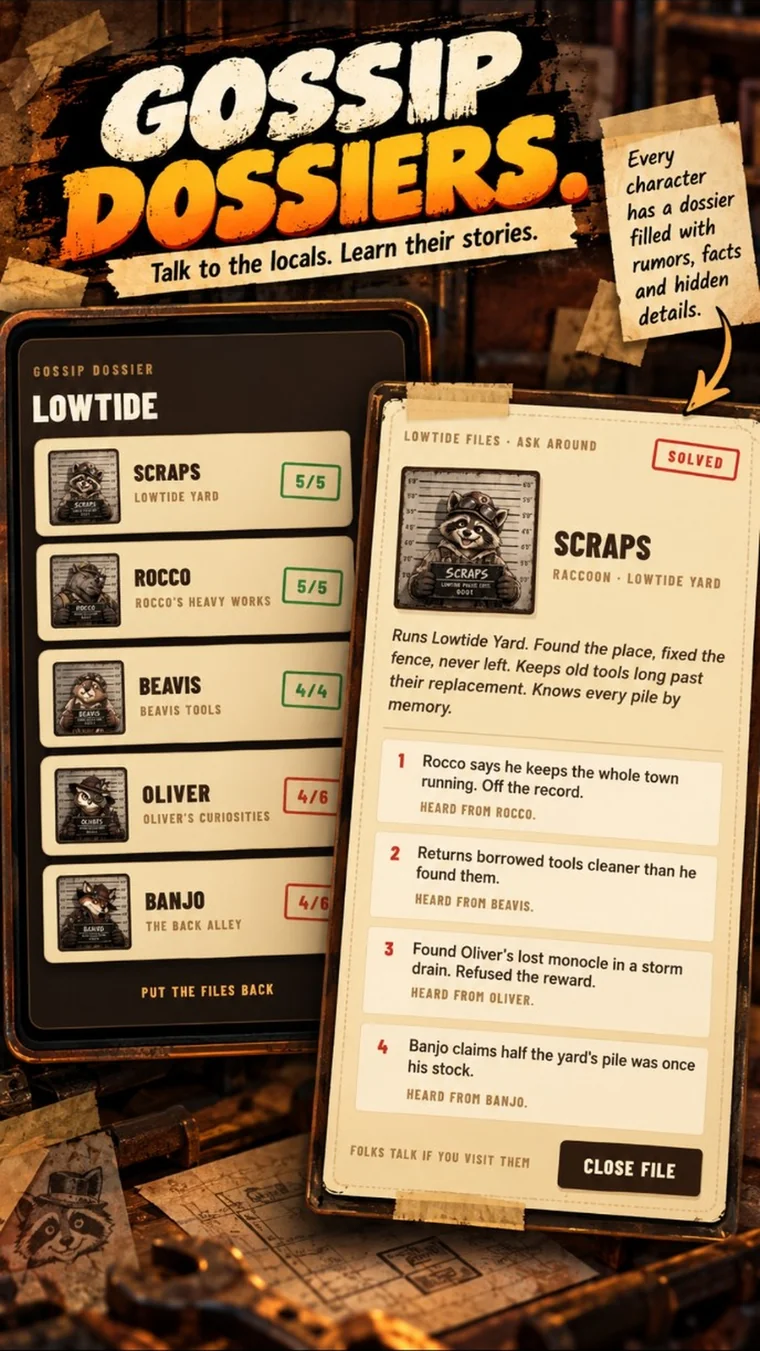 Salvage Junkies gossip dossier still